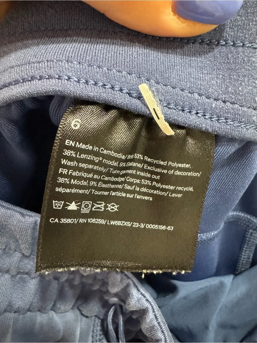 Lululemon Softstreme High-Rise Straight-Leg Cropped Pant in Pitch Blue Size 6